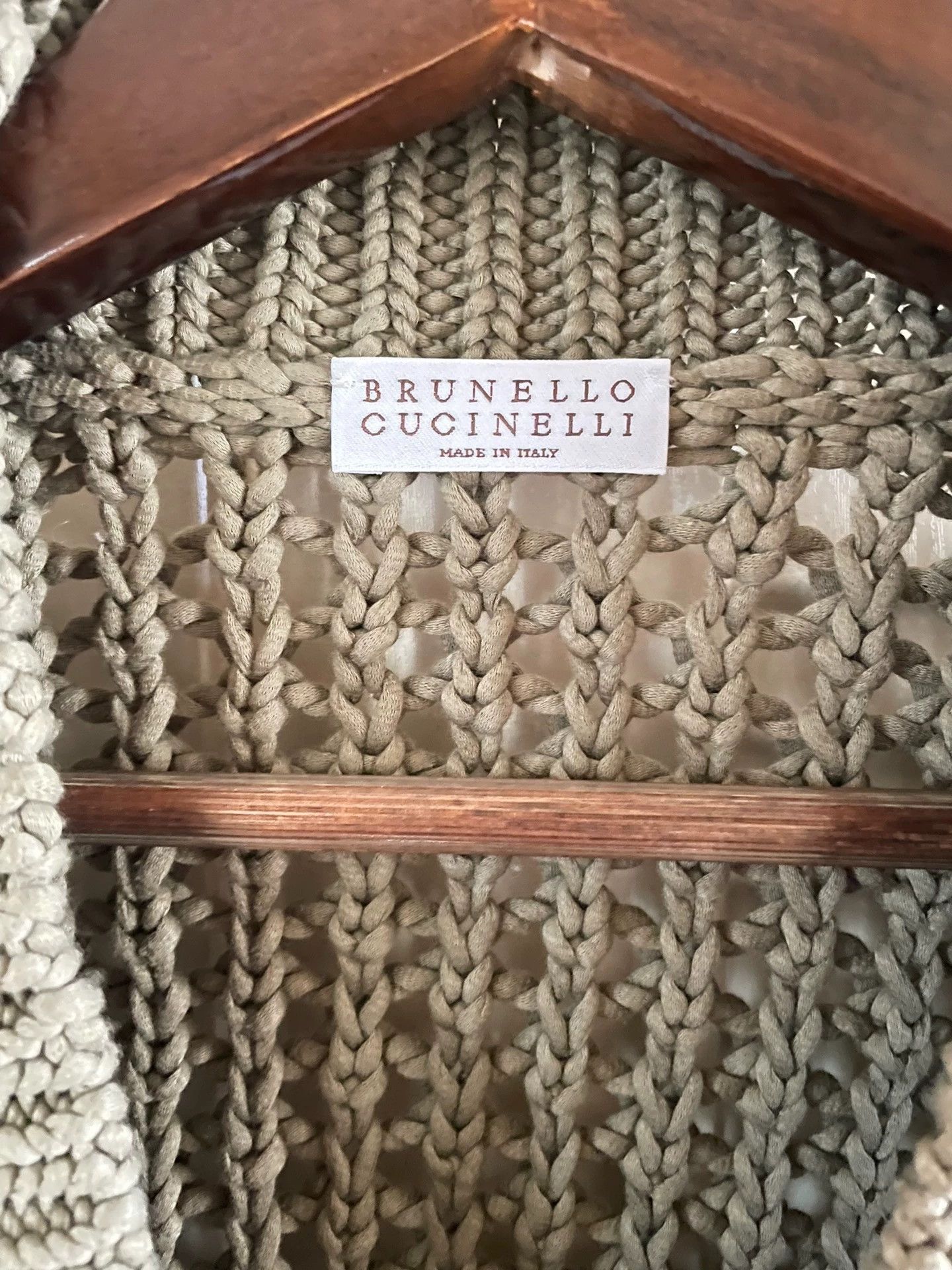 Brunello Cucinelli Brunello Cucinelli Green Cotton Cardigan - dmc Size US M / EU 48-50 / 2 - 3 Thumbnail