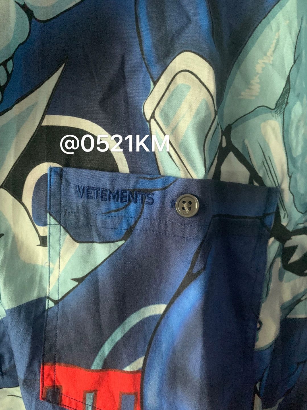Vetements Vetements Dragon Ball Print Shirt - dmc Size US M / EU 48-50 / 2 - 6 Thumbnail