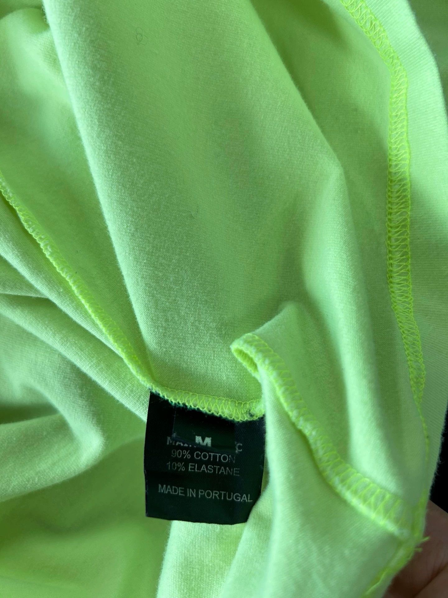 Vetements Vetements 16ss Fluorescent Green Long-Sleeve T-Shirt - dmc Size US M / EU 48-50 / 2 - 6 Thumbnail