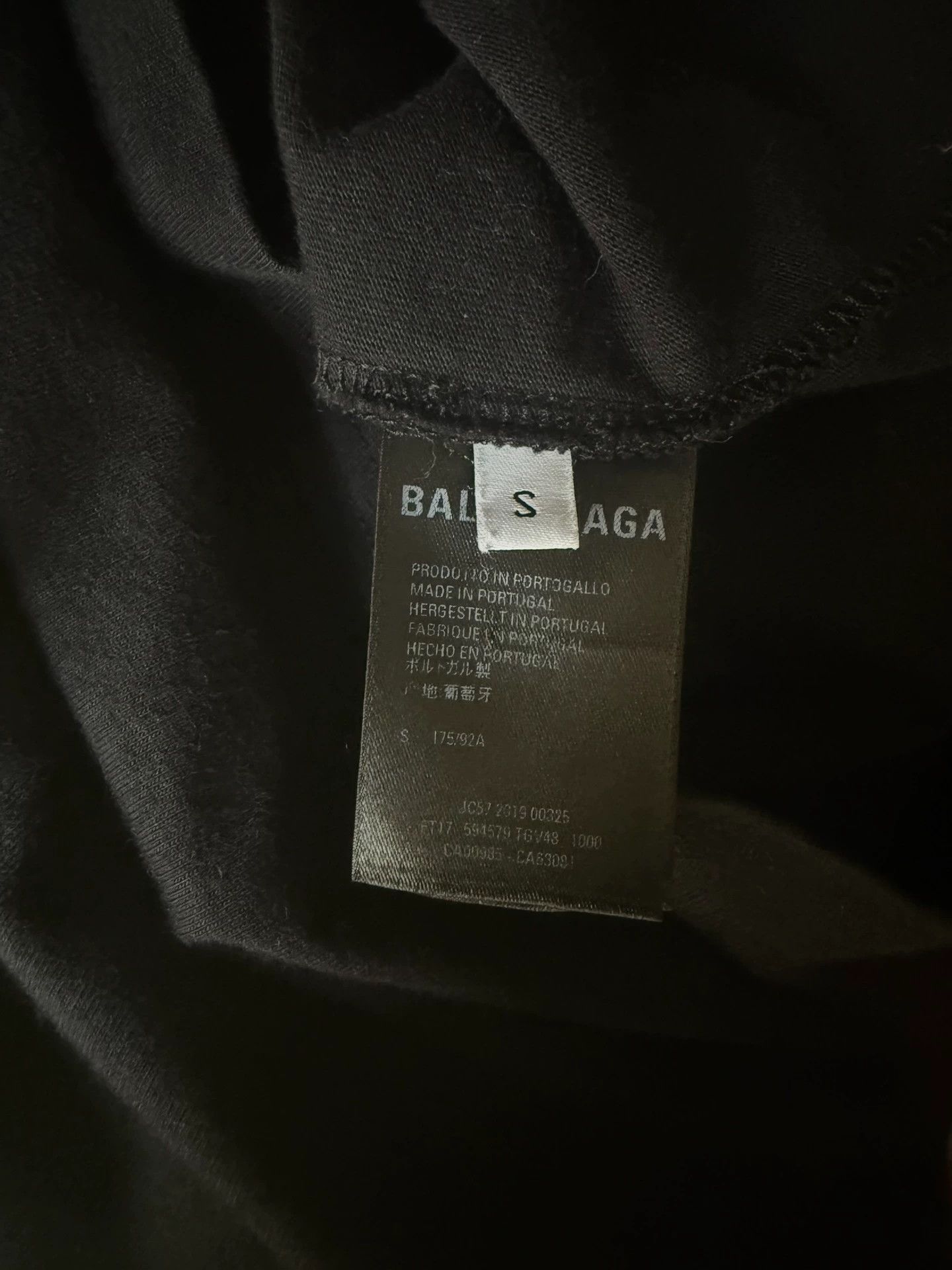 Balenciaga Balenciaga Paris Embroidered Short Sleeve T-shirt - dmc Size US S / EU 44-46 / 1 - 3 Thumbnail