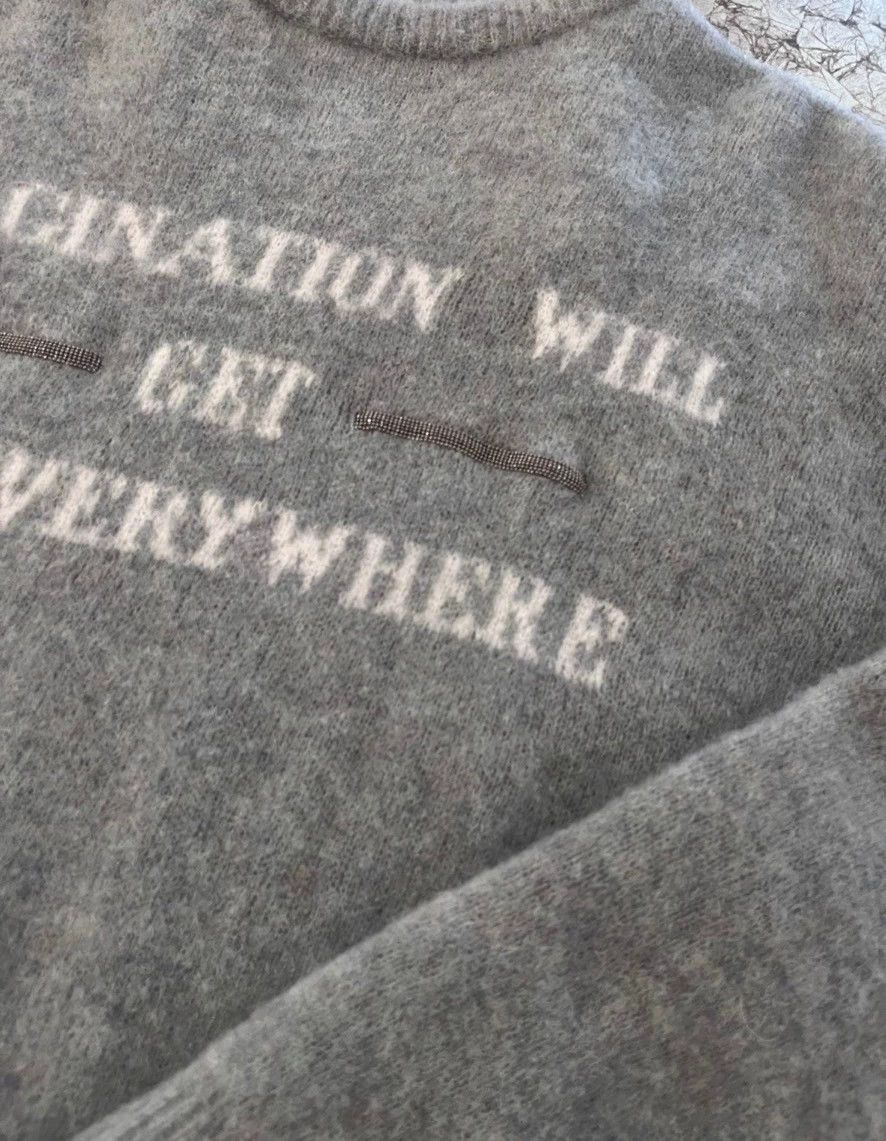 Brunello Cucinelli Brunello Cucinelli Mohair Knit Sweater - dmc Size US S / EU 44-46 / 1 - 3 Thumbnail