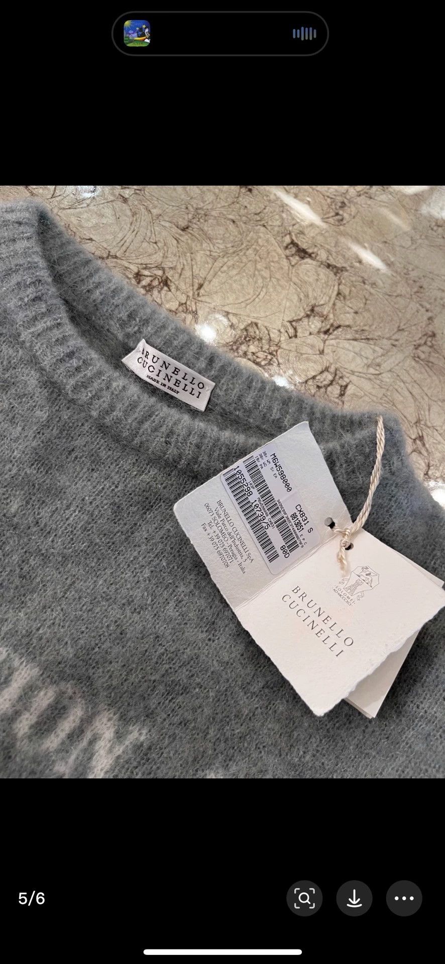 Brunello Cucinelli Brunello Cucinelli Mohair Knit Sweater - dmc Size US S / EU 44-46 / 1 - 6 Thumbnail