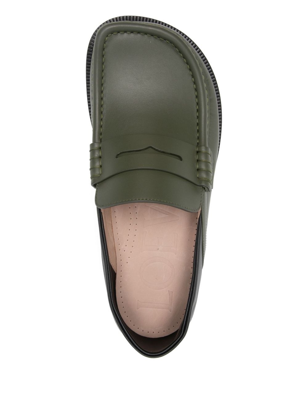 Loewe CAMPO LEATHER LOAFERS Size US 12 / EU 45 - 4 Thumbnail