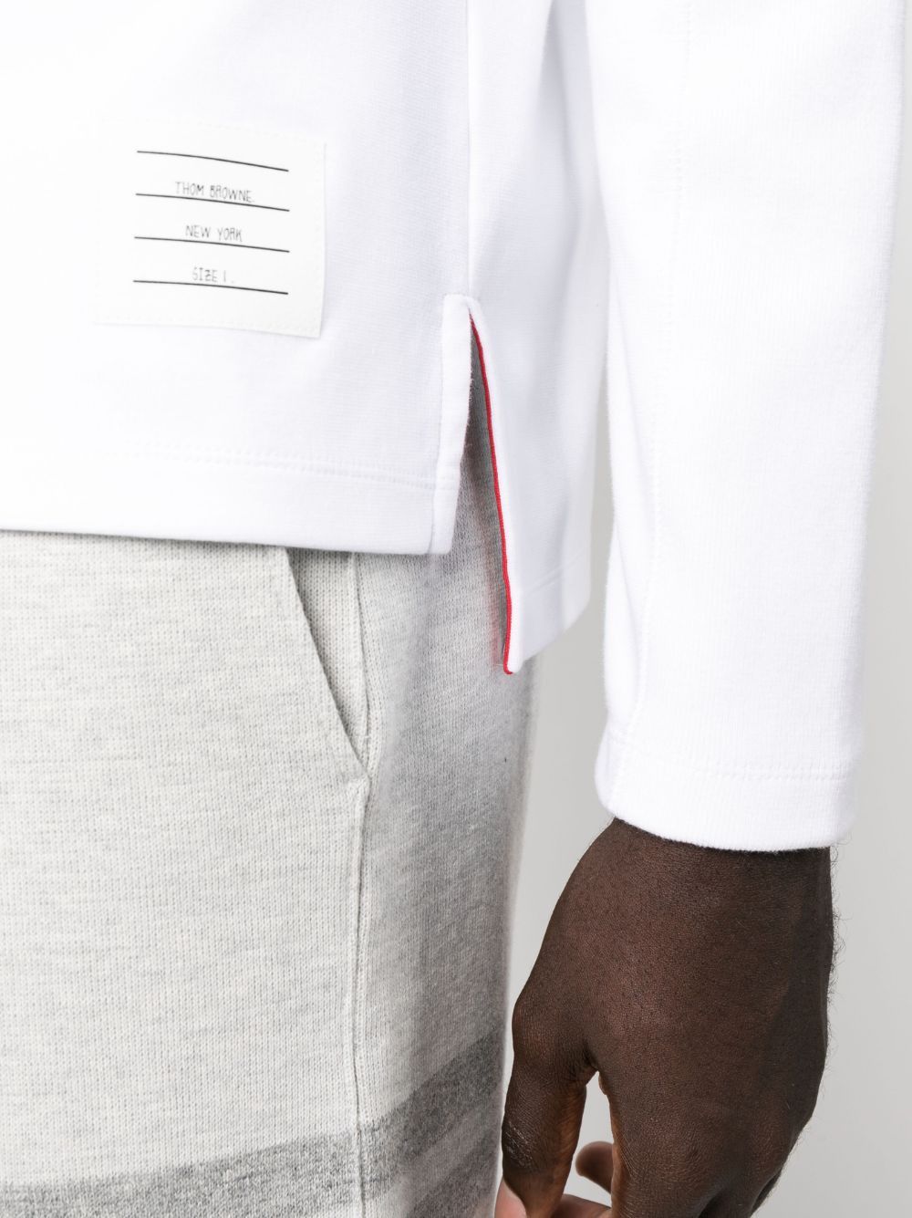 Thom Browne COTTON T-SHIRT Size US L / EU 52-54 / 3 - 3 Thumbnail
