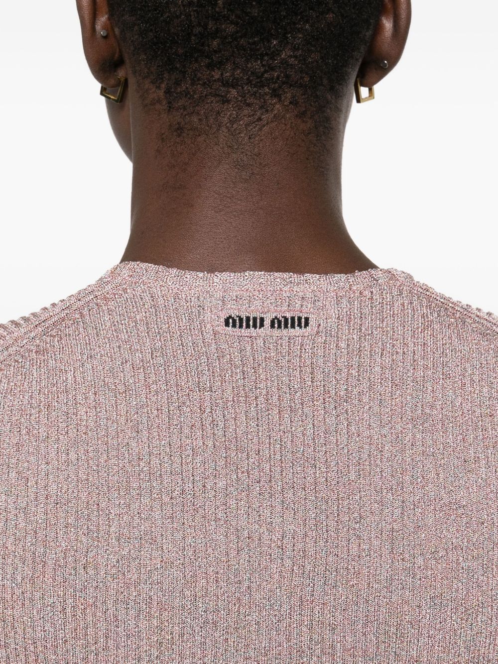 Miu Miu CREWNECK SWEATER Size M / US 6-8 / IT 42-44 - 2 Thumbnail