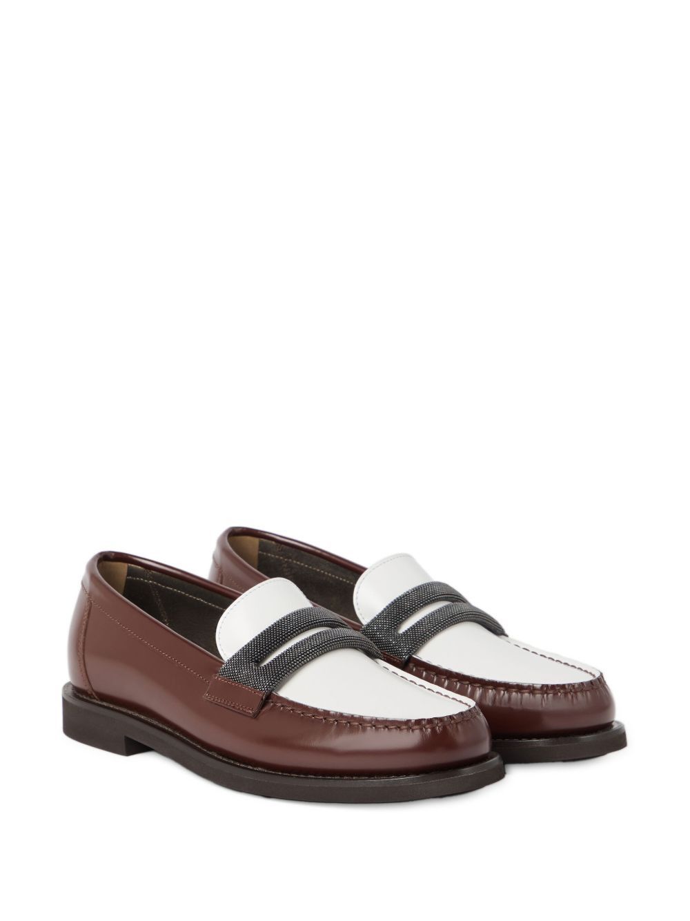 Brunello Cucinelli LEATHER LOAFER Size US 6 / IT 36 - 5 Thumbnail