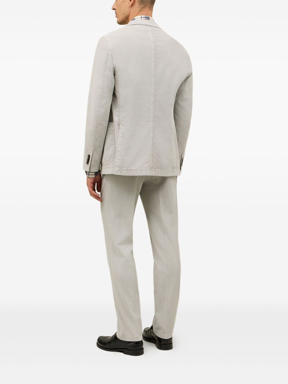 Boglioli COTTON SINGLE-BREASTED SUIT Size US XXL / EU 58 / 5 - 2 Thumbnail