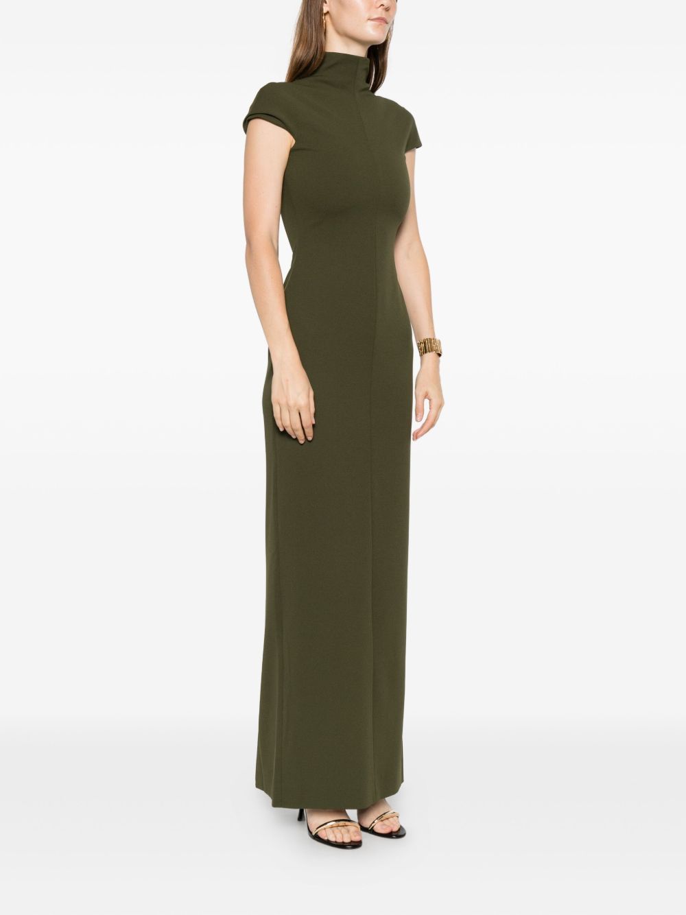 Solace London LANG MAXI DRESS Size L / US 10 / IT 46 - 4 Thumbnail
