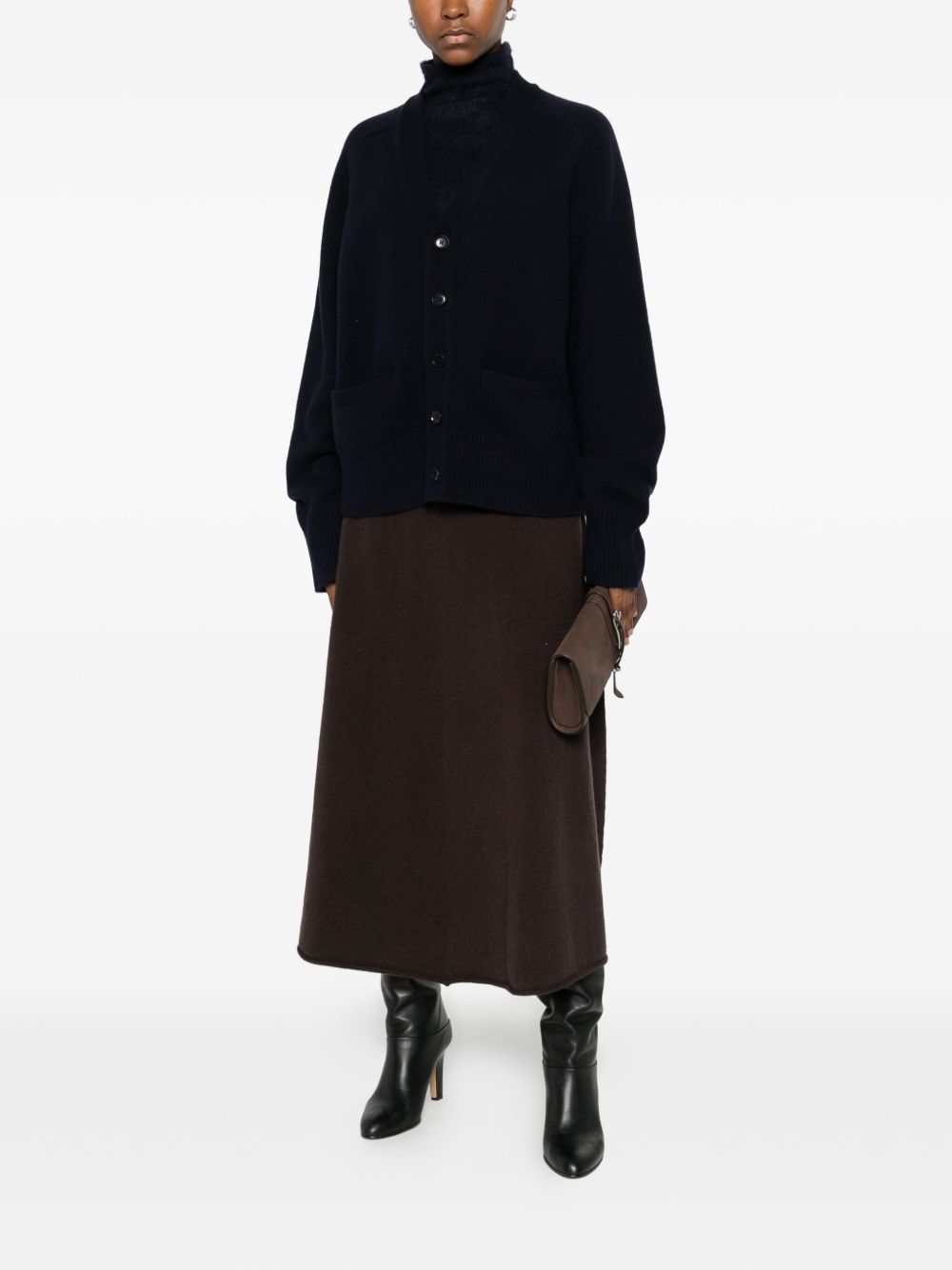 Extreme Cashmere CASHMERE CARDIGAN Size M / US 6-8 / IT 42-44 - 3 Thumbnail