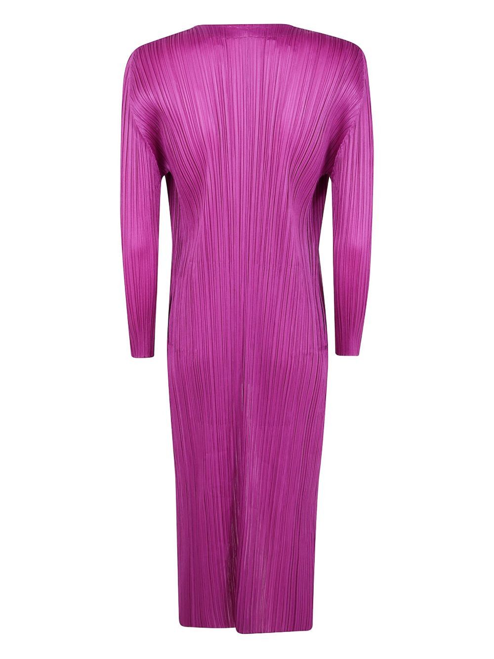 Pleats Please Issey Miyake PLEATED LONG CARDIGAN Size L / US 10 / IT 46 - 2 Thumbnail