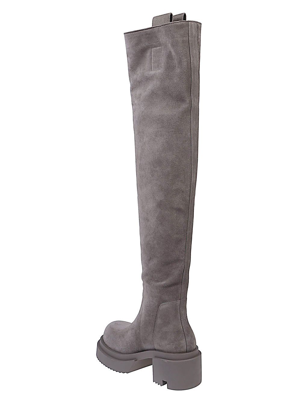Rick Owens SUEDE LEATHER BOOTS Size US 9 / IT 39 - 3 Thumbnail
