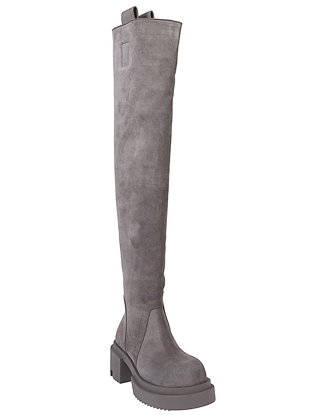 Rick Owens SUEDE LEATHER BOOTS Size US 9 / IT 39 - 2 Thumbnail