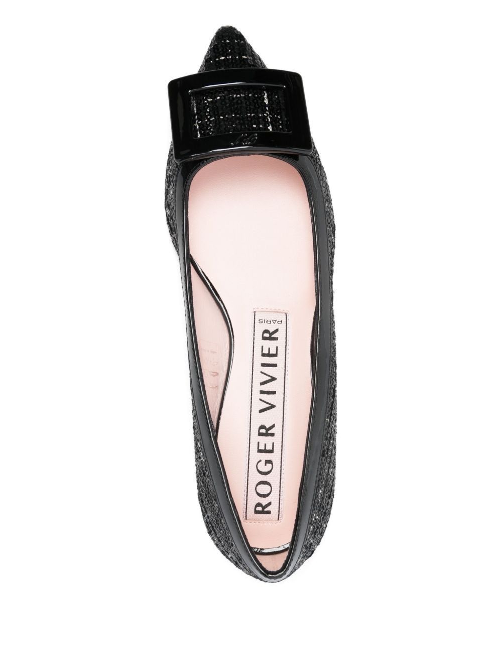 Roger Vivier GOMMETTINE TWEED BALLETS Size US 10 / IT 40 - 3 Thumbnail