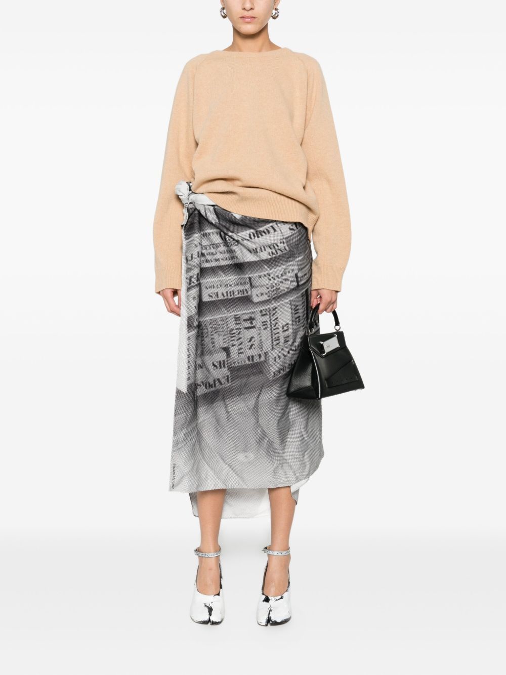 Maison Margiela WOOL CREWNECK SWEATER Size L / US 10 / IT 46 - 5 Thumbnail