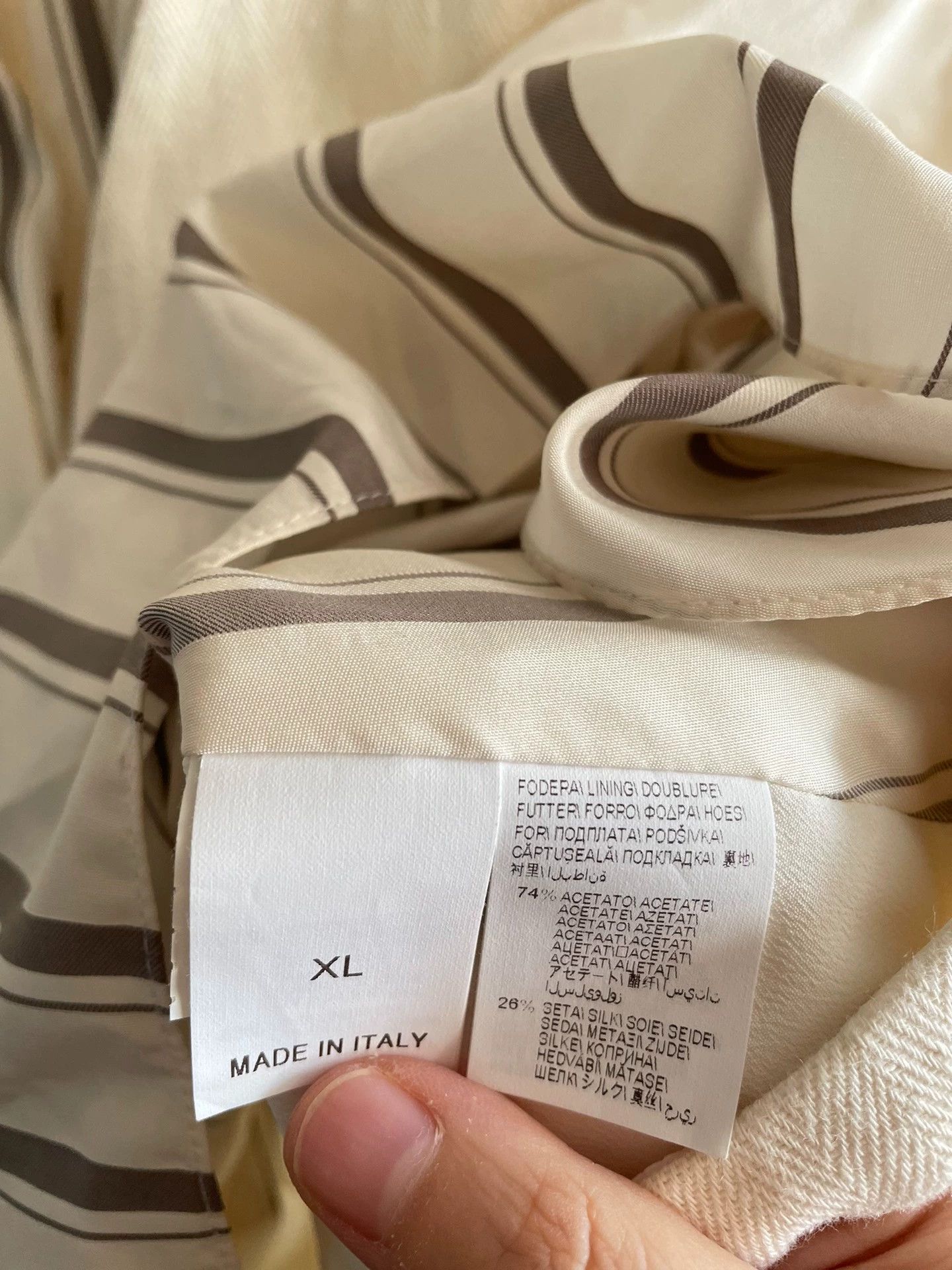 Brunello Cucinelli Brunello Cucinelli Silk Scarf Layered Vest - dmc Size US XL / EU 56 / 4 - 4 Thumbnail