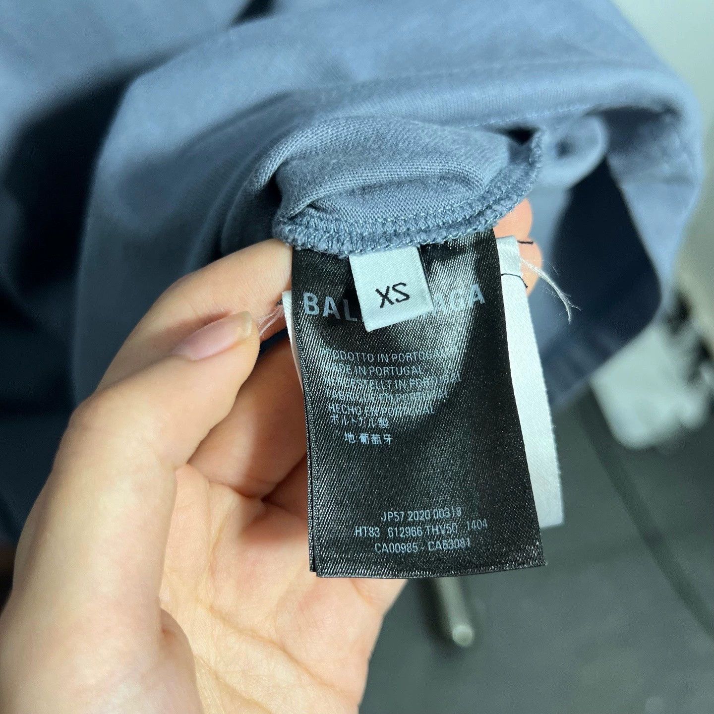 Balenciaga Balenciaga Small Logo Short Sleeve Tee - dmc Size US XS / EU 42 / 0 - 4 Thumbnail