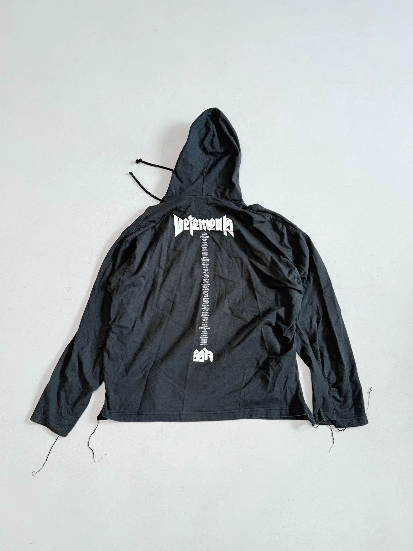 Vetements Vetements SS17 Hanes Staff Tour Hoodie - dmc Size US XS / EU 42 / 0 - 2 Thumbnail