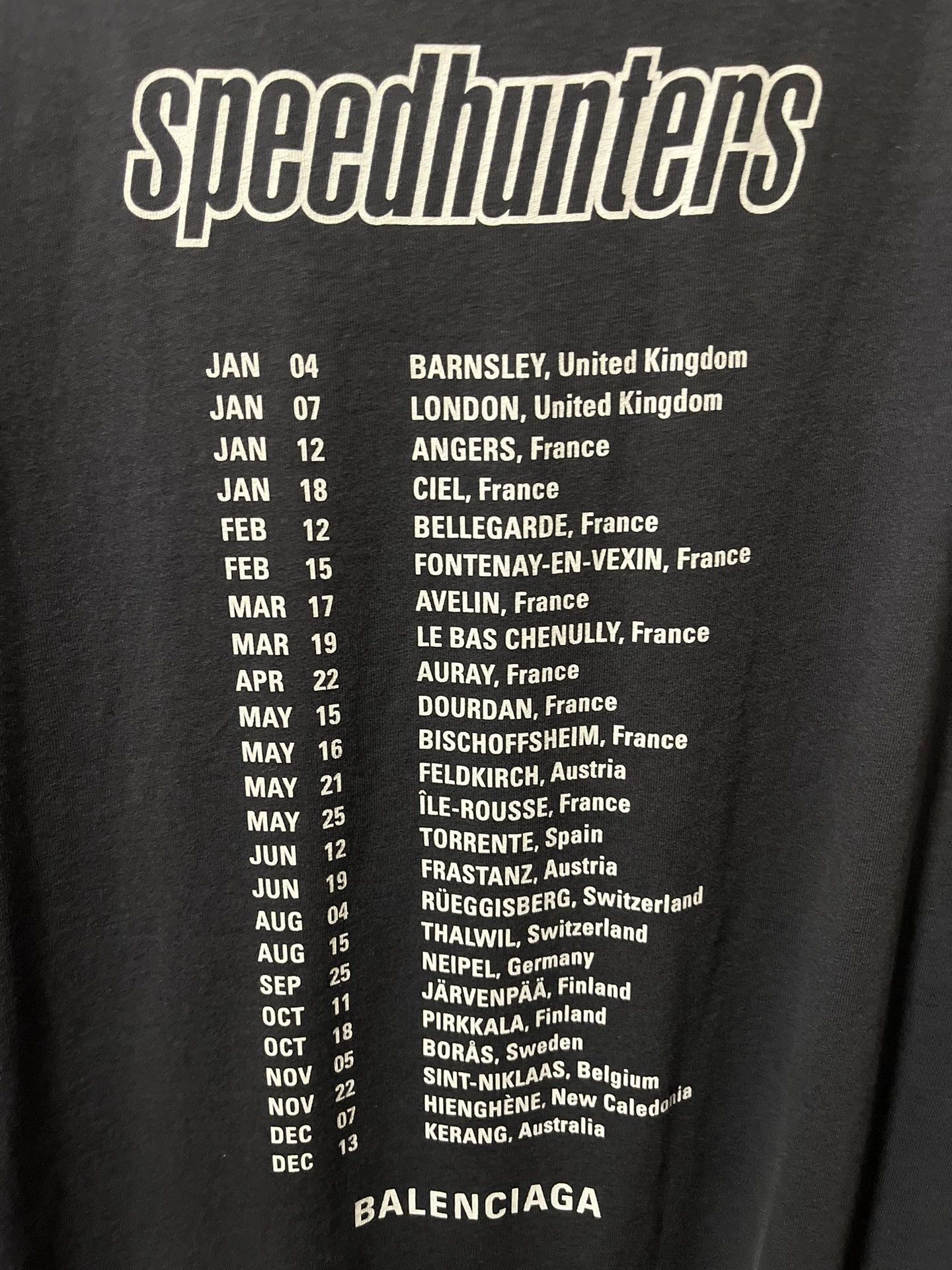 Balenciaga Balenciaga Speed Hunter Band Print Tee - dmc Size US XS / EU 42 / 0 - 5 Thumbnail