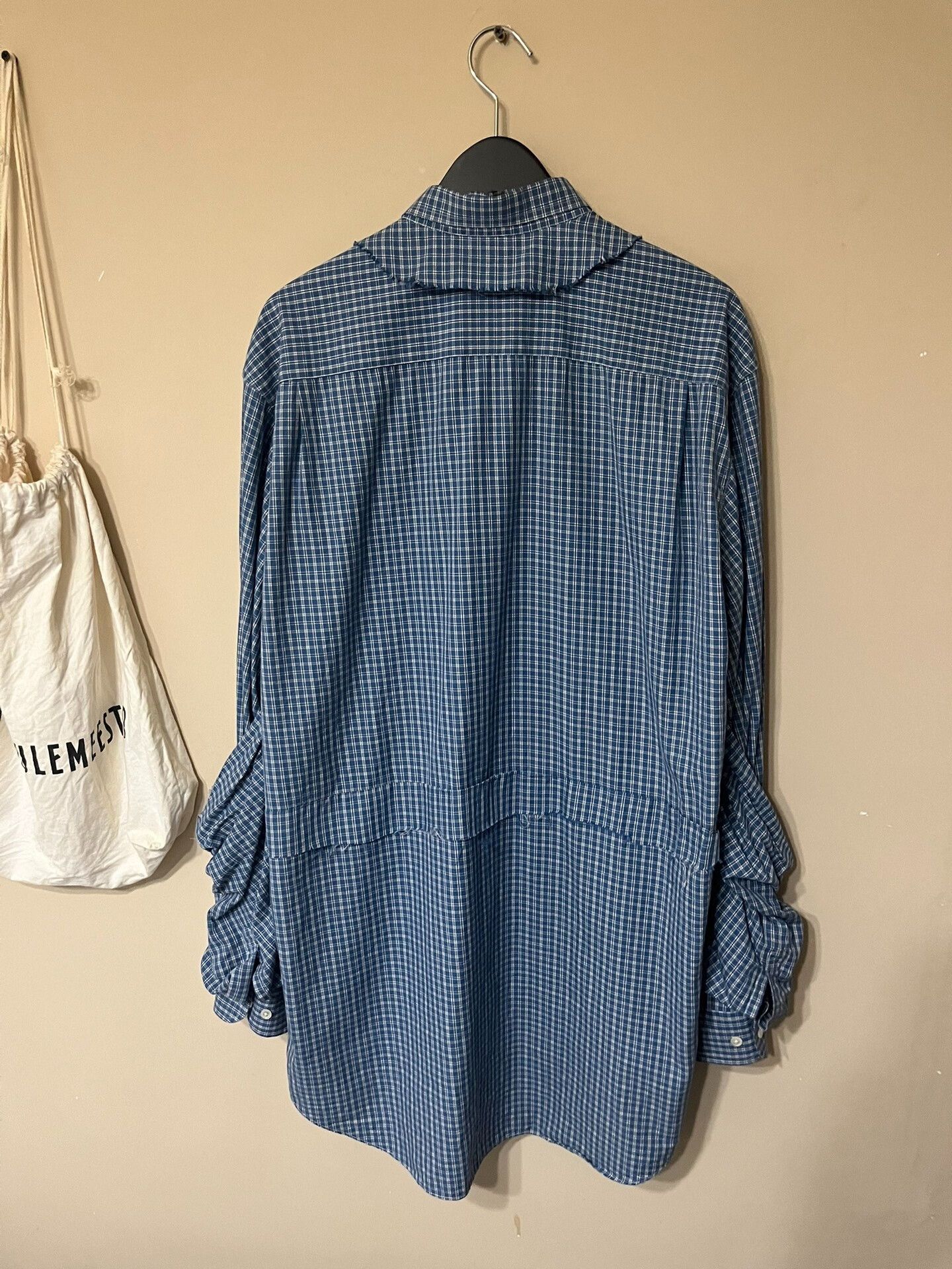 Vetements Vetements 18FW Runway Double-Layer Shirt - dmc Size US XS / EU 42 / 0 - 2 Thumbnail