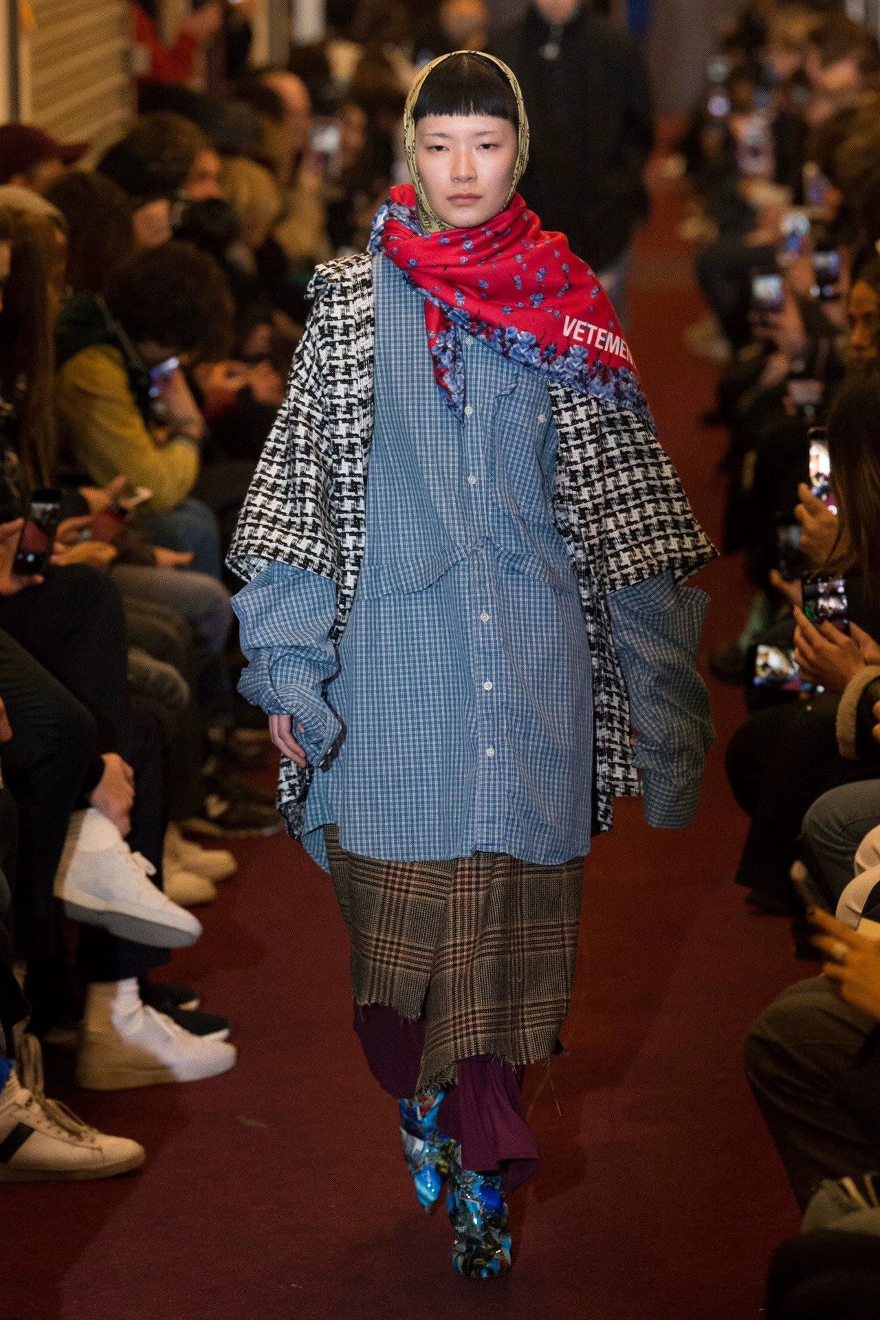 Vetements Vetements 18FW Runway Double-Layer Shirt - dmc Size US XS / EU 42 / 0 - 6 Thumbnail