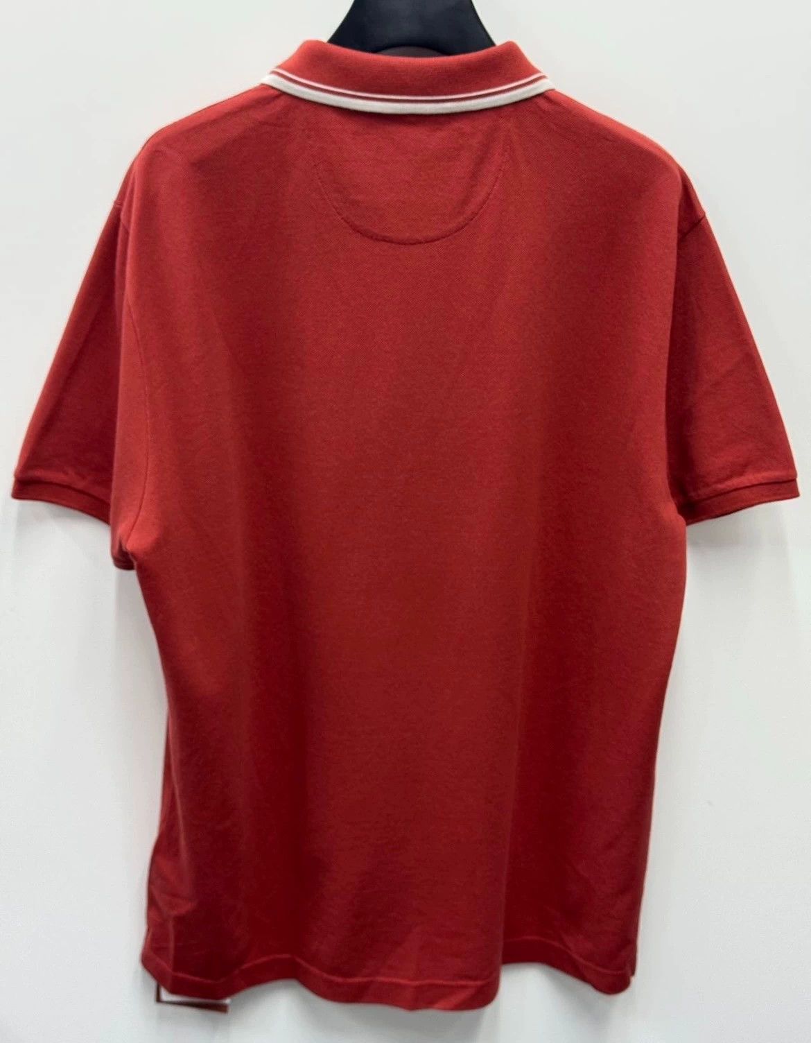 Loro Piana Loro Piana Red Stripe Short-Sleeve Polo - dmc Size US M / EU 48-50 / 2 - 3 Thumbnail