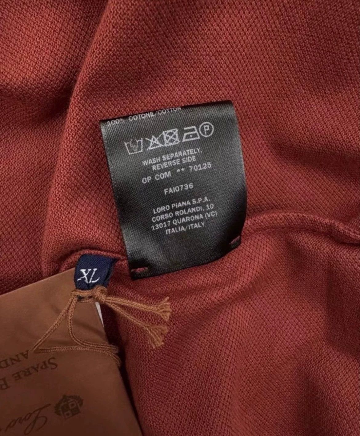Loro Piana Loro Piana Red Stripe Short-Sleeve Polo - dmc Size US M / EU 48-50 / 2 - 6 Thumbnail