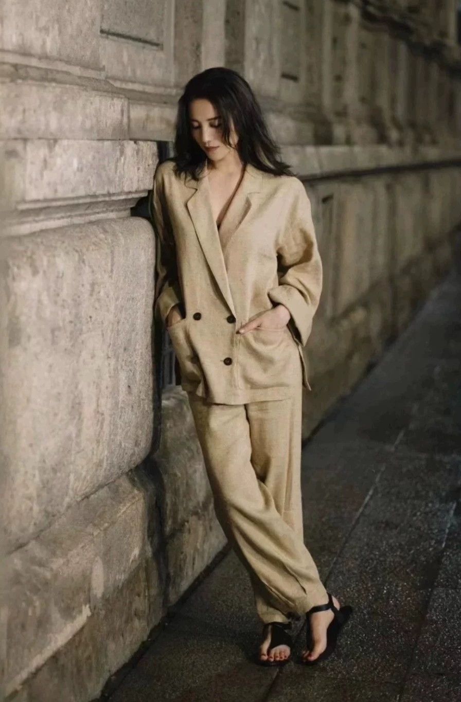 Loro Piana Loro Piana Women's Cotton Linen Coat - dmc Size US S / EU 44-46 / 1 - 2 Thumbnail