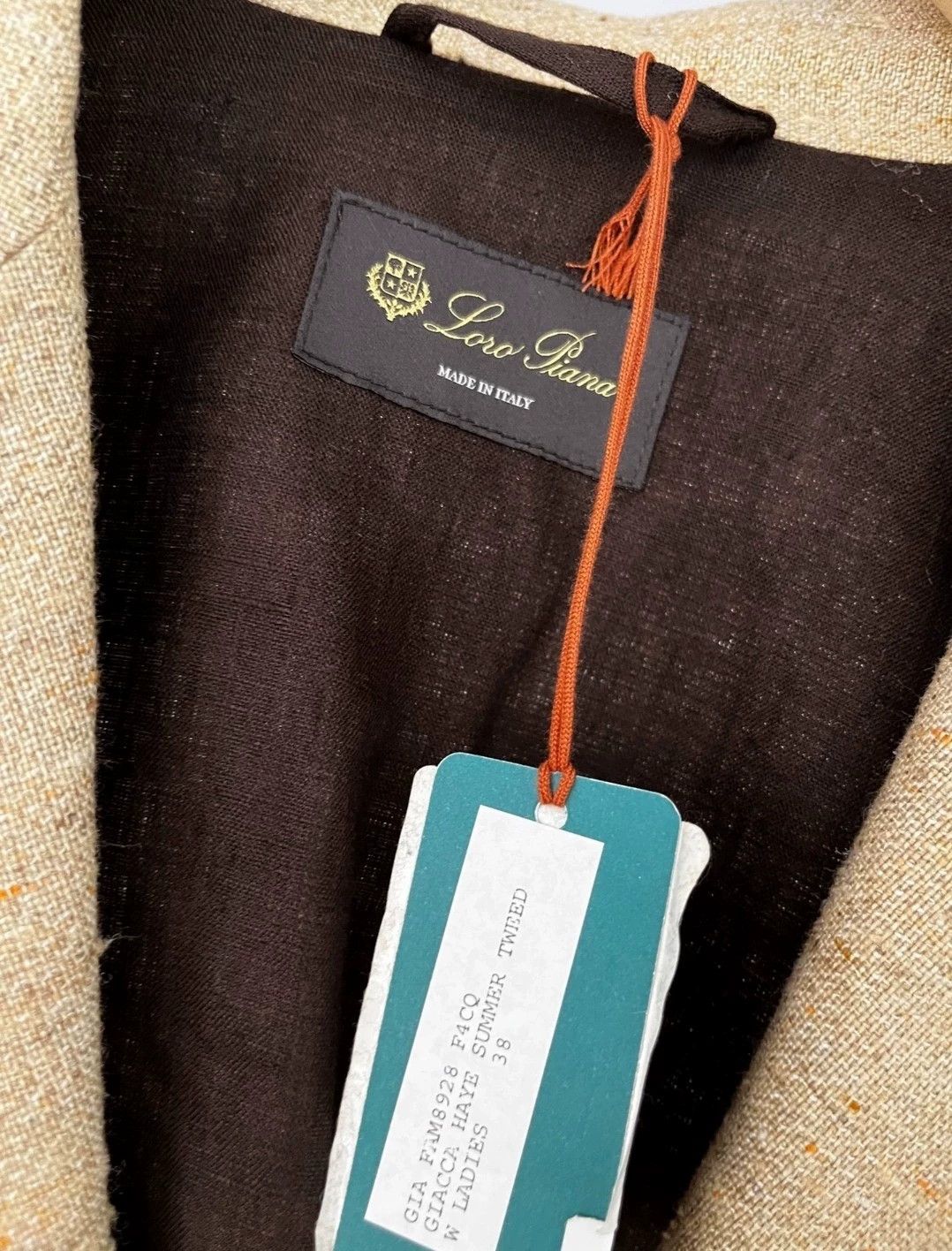 Loro Piana Loro Piana Women's Cotton Linen Coat - dmc Size US S / EU 44-46 / 1 - 7 Thumbnail