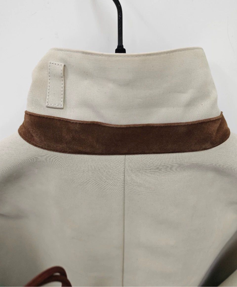Loro Piana Loro Piana Men's Beige Trench Coat - dmc Size US XS / EU 42 / 0 - 5 Thumbnail
