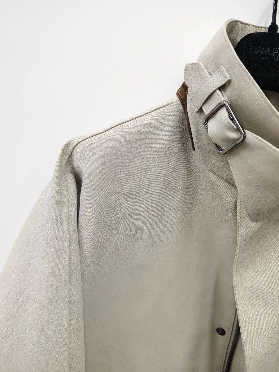 Loro Piana Loro Piana Men's Beige Trench Coat - dmc Size US XS / EU 42 / 0 - 4 Thumbnail