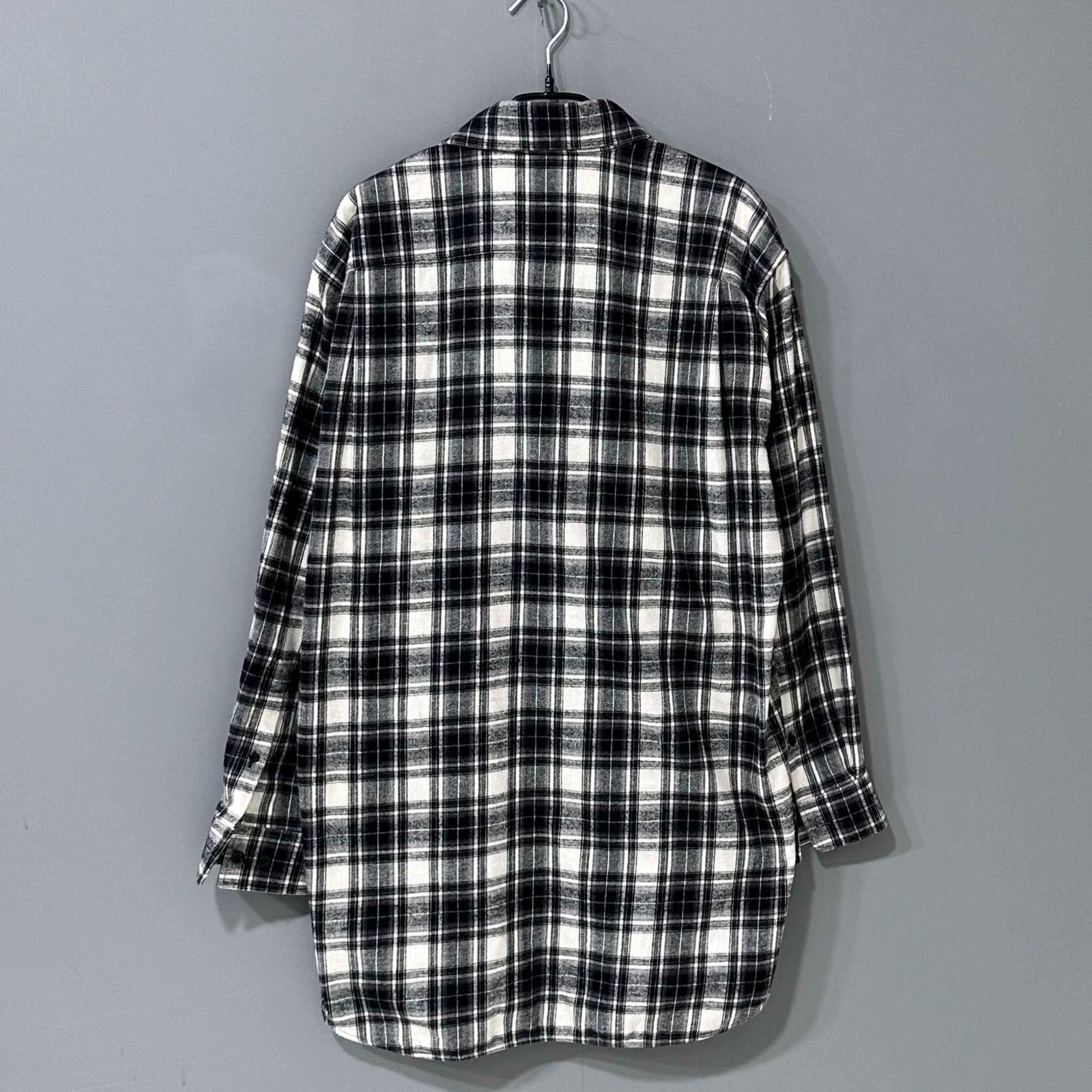 Balenciaga Balenciaga Classic Plaid Shirt - dmc Size US XS / EU 42 / 0 - 4 Thumbnail