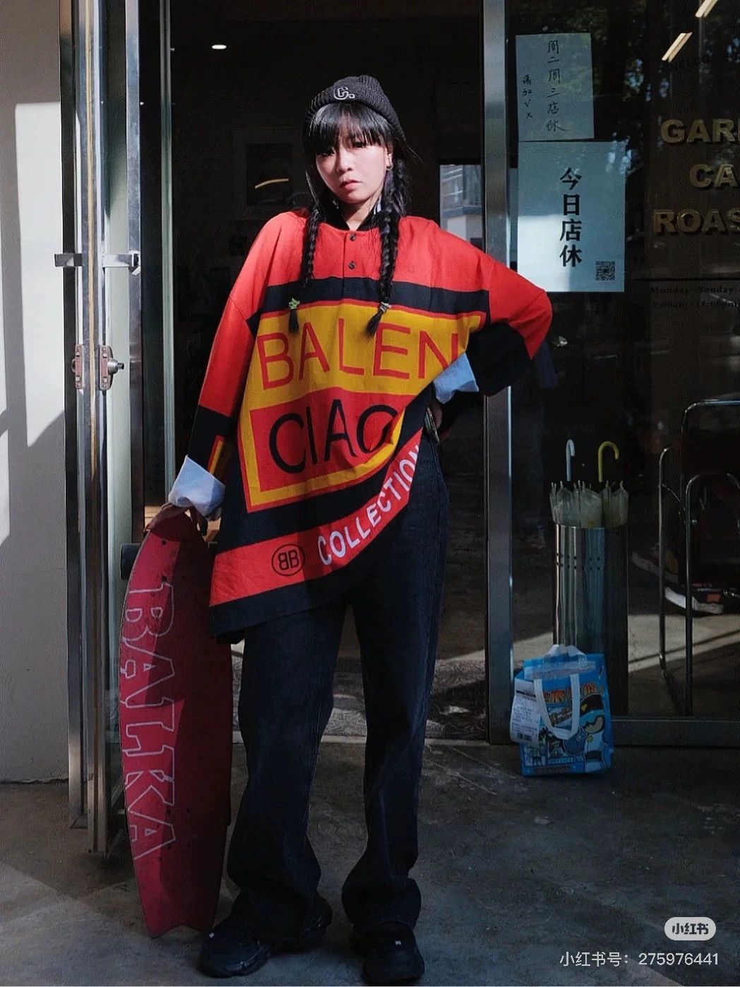 Balenciaga Balenciaga Colorblock Hockey Longsleeve Polo - dmc Size US M / EU 48-50 / 2 - 7 Thumbnail
