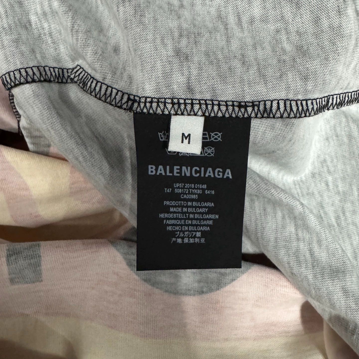 Balenciaga Balenciaga Colorblock Hockey Longsleeve Polo - dmc Size US M / EU 48-50 / 2 - 4 Thumbnail