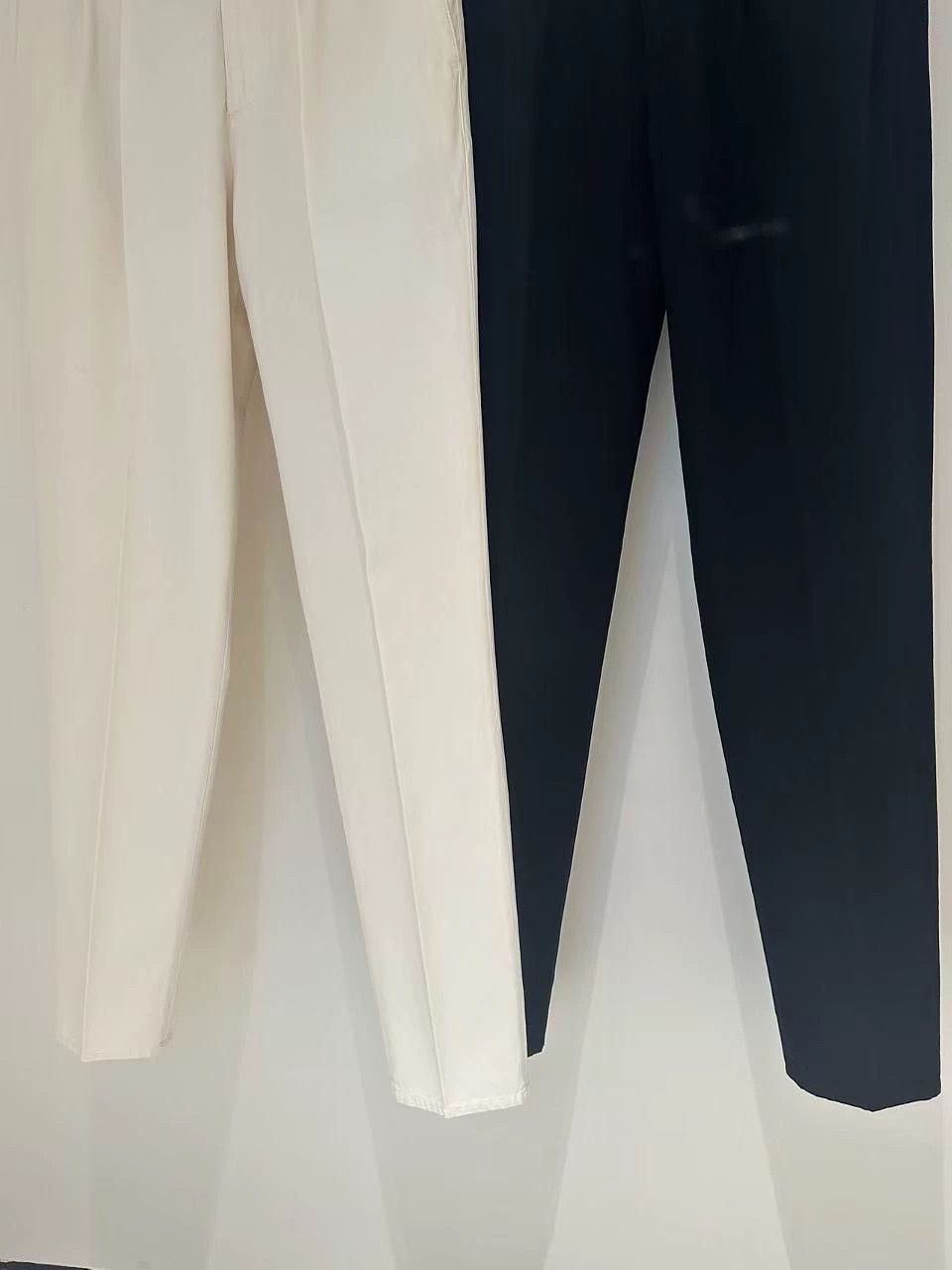Brunello Cucinelli Brunello Cucinelli Men's Cotton Casual Pants - dmc Size US 31 - 4 Thumbnail
