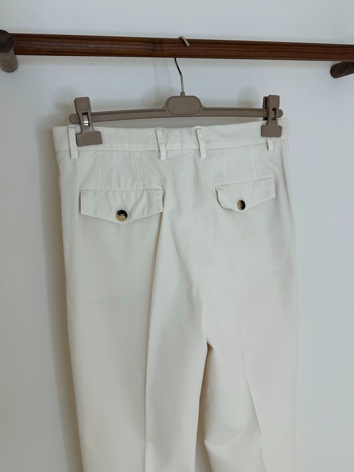 Brunello Cucinelli Brunello Cucinelli Men's Cotton Casual Pants - dmc Size US 31 - 8 Thumbnail
