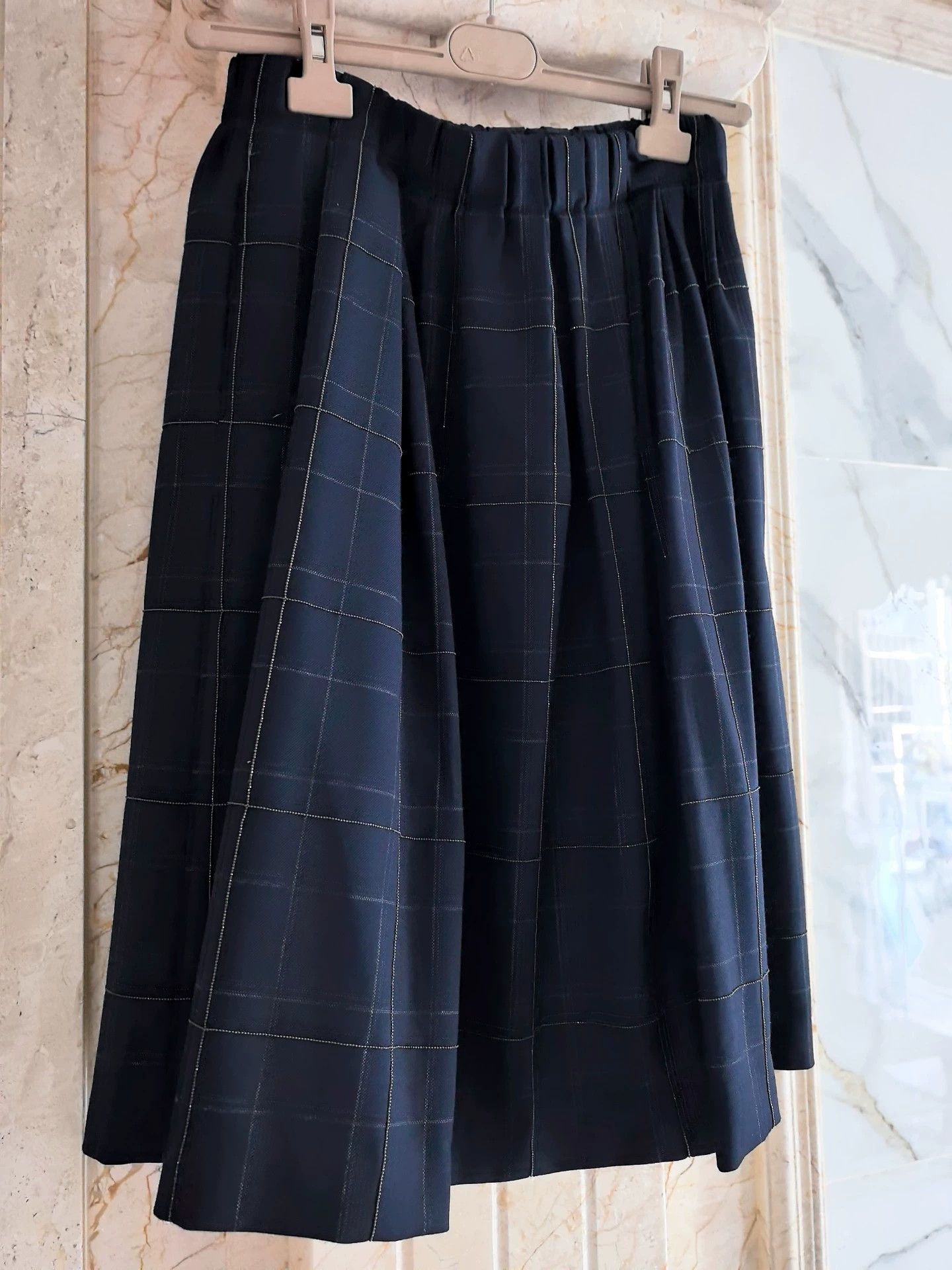 Brunello Cucinelli Brunello Cucinelli Wool Beaded Skirt - dmc Size US 31 - 2 Thumbnail