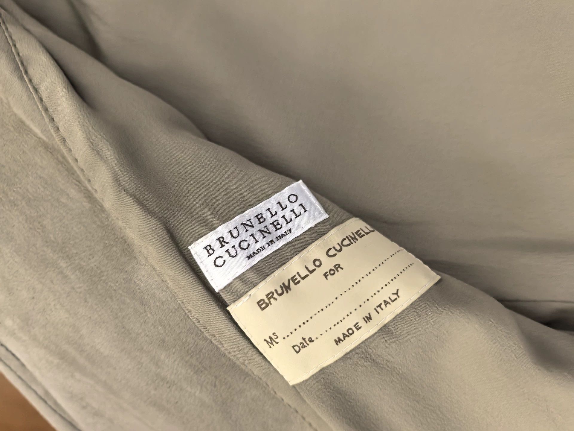 Brunello Cucinelli Brunello Cucinelli Suede Blazer Women's - dmc Size US M / EU 48-50 / 2 - 7 Thumbnail