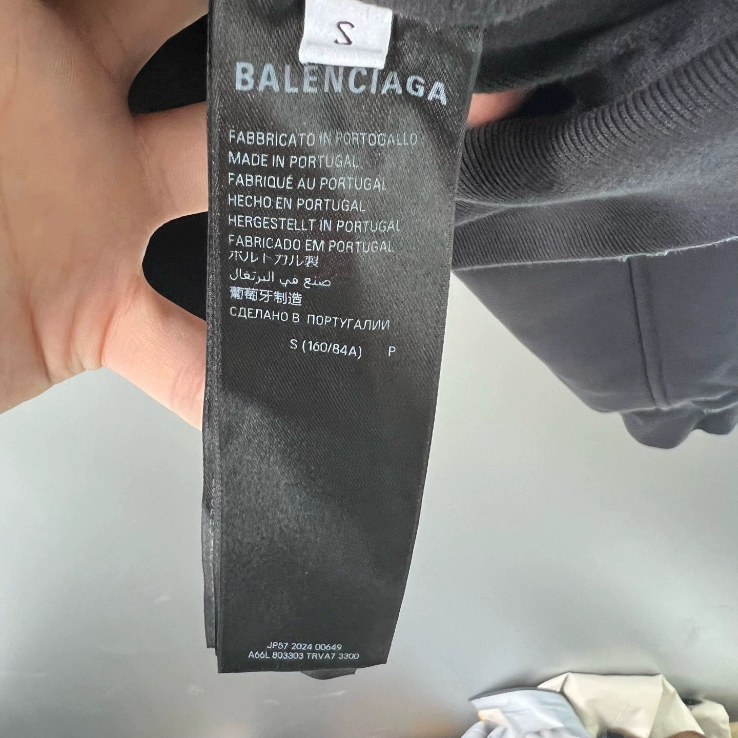 Balenciaga Balenciaga 24FW Reversed Logo Zip Hoodie - dmc Size US S / EU 44-46 / 1 - 6 Thumbnail