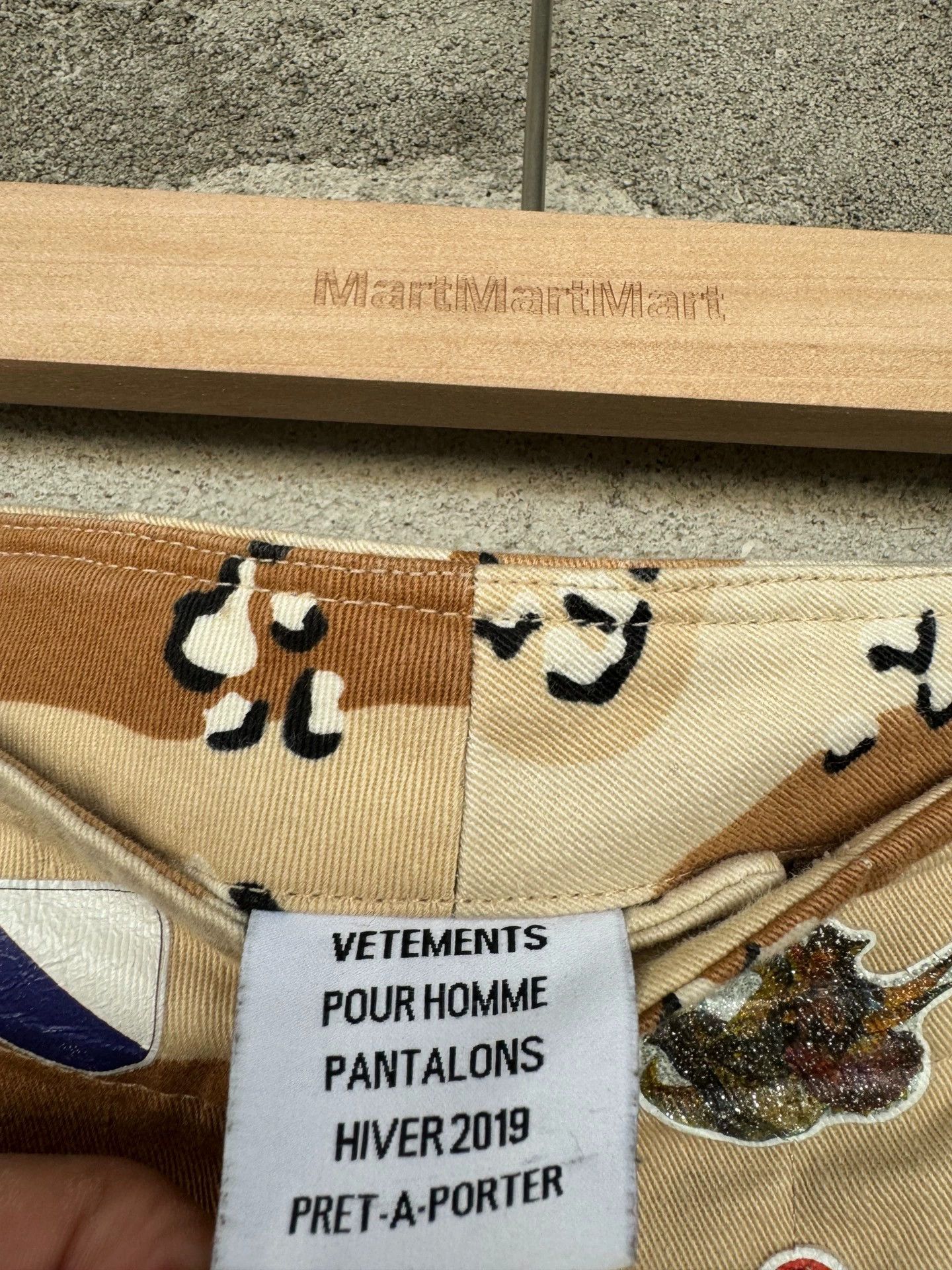 Vetements Vetements Camo Sticker Pants - dmc Size US 26 / EU 42 - 7 Thumbnail