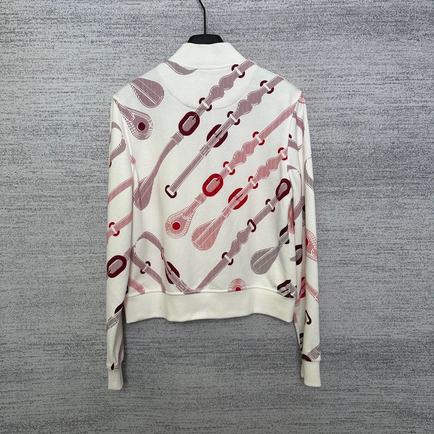 Hermes Hermes Chain Rope Print Jacket Coat - dmc Size US S / EU 44-46 / 1 - 3 Thumbnail