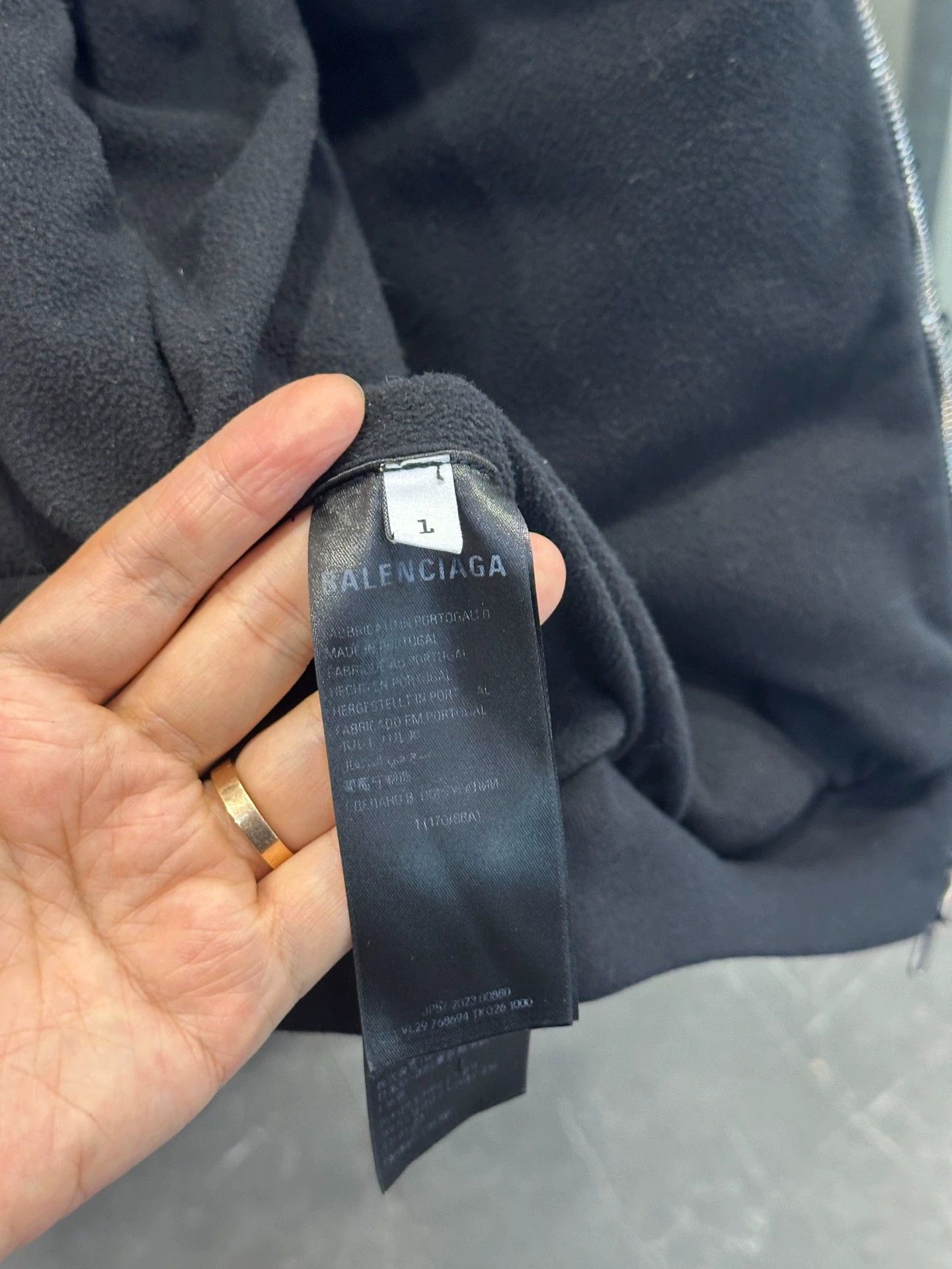 Balenciaga Balenciaga Black Lamb Wool Coat - dmc Size US L / EU 52-54 / 3 - 4 Thumbnail