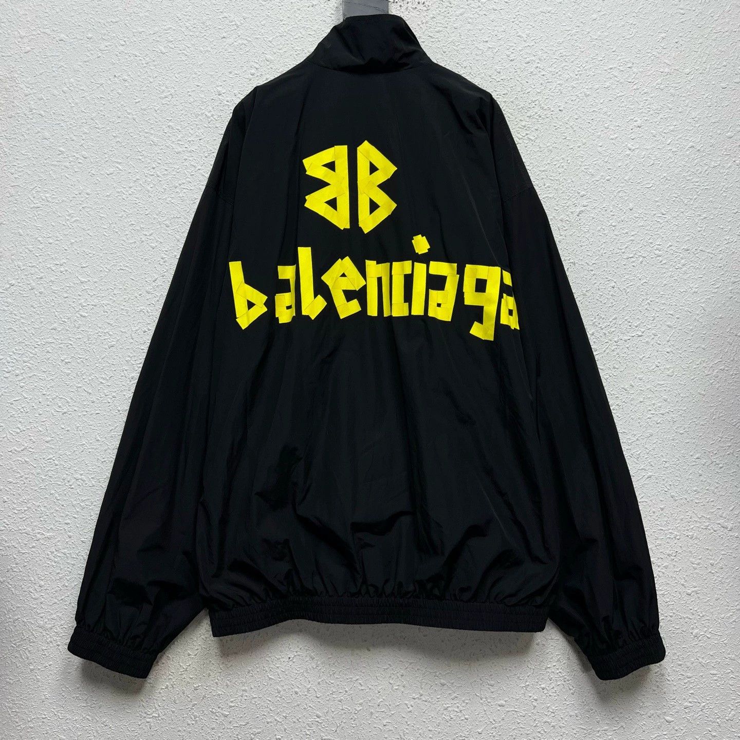 Balenciaga Balenciaga Black Coach Jacket with Logo - dmc Size US M / EU 48-50 / 2 - 2 Thumbnail