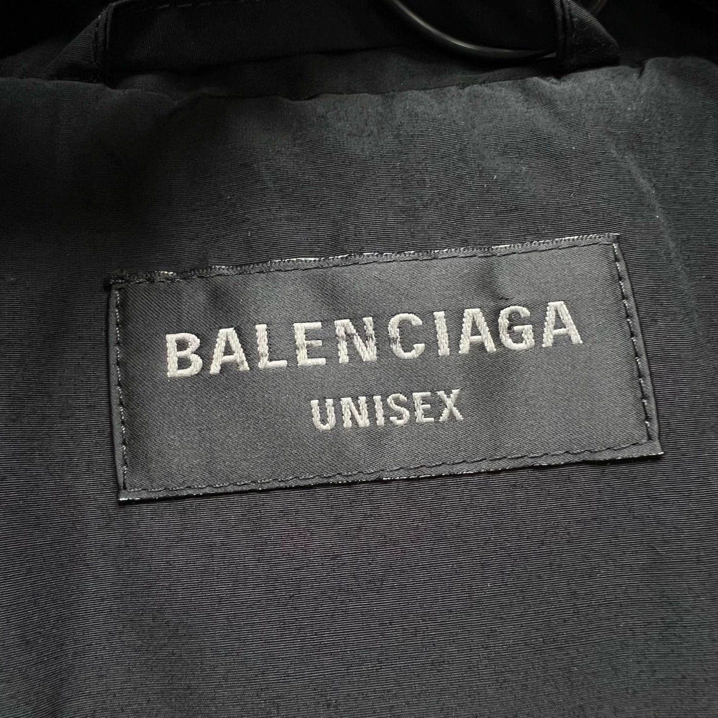 Balenciaga Balenciaga Black Coach Jacket with Logo - dmc Size US M / EU 48-50 / 2 - 3 Thumbnail