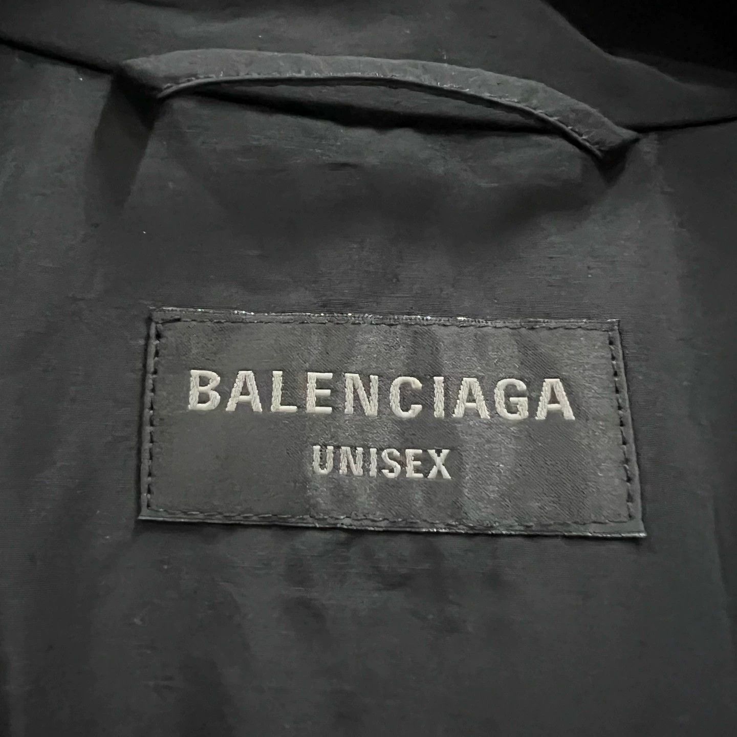 Balenciaga Balenciaga Black Embroidered Logo Jacket - dmc Size US XS / EU 42 / 0 - 3 Thumbnail