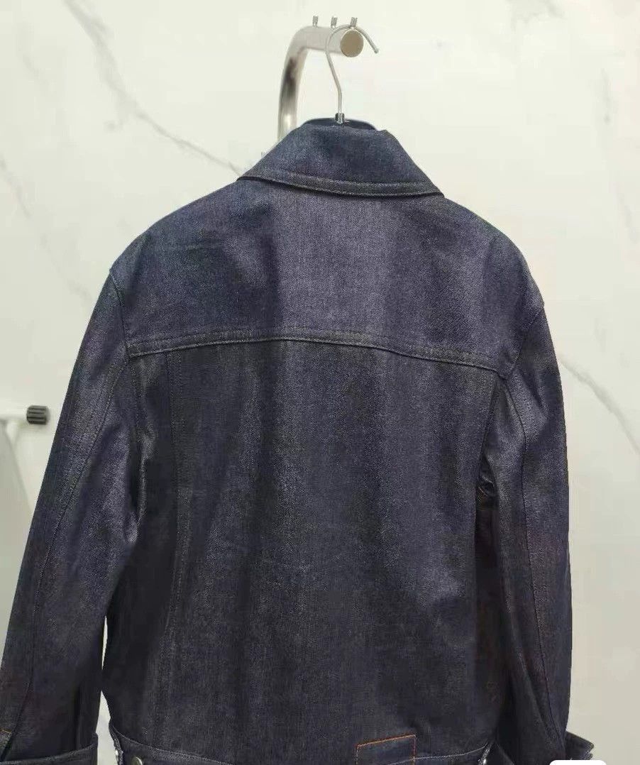 Hermes Hermes 23SS Pegasus Denim Jacket - dmc Size US L / EU 52-54 / 3 - 4 Thumbnail