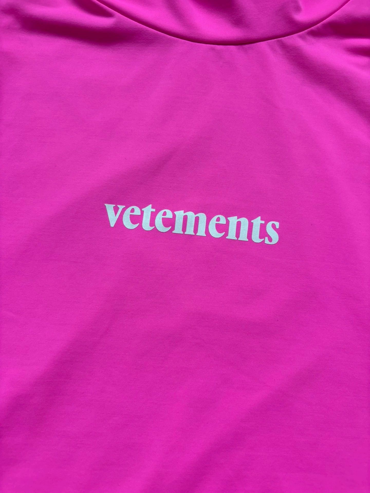 Vetements VETEMENTS Pink Logo Dress - dmc Size US S / EU 44-46 / 1 - 4 Thumbnail