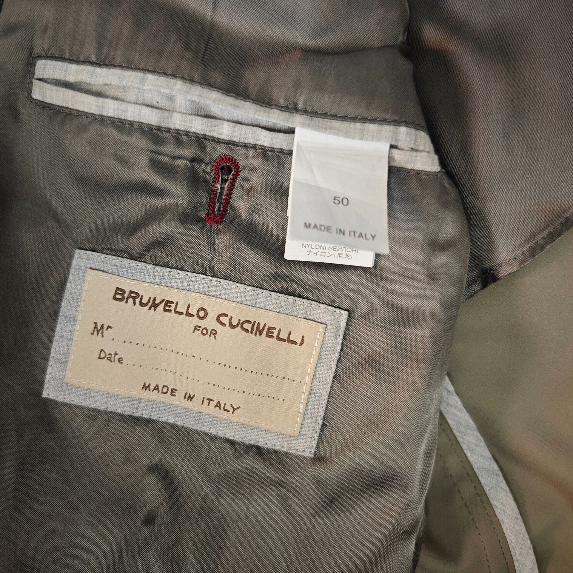 Brunello Cucinelli Brunello Cucinelli Wool Blend Jacket - dmc Size US M / EU 48-50 / 2 - 7 Thumbnail