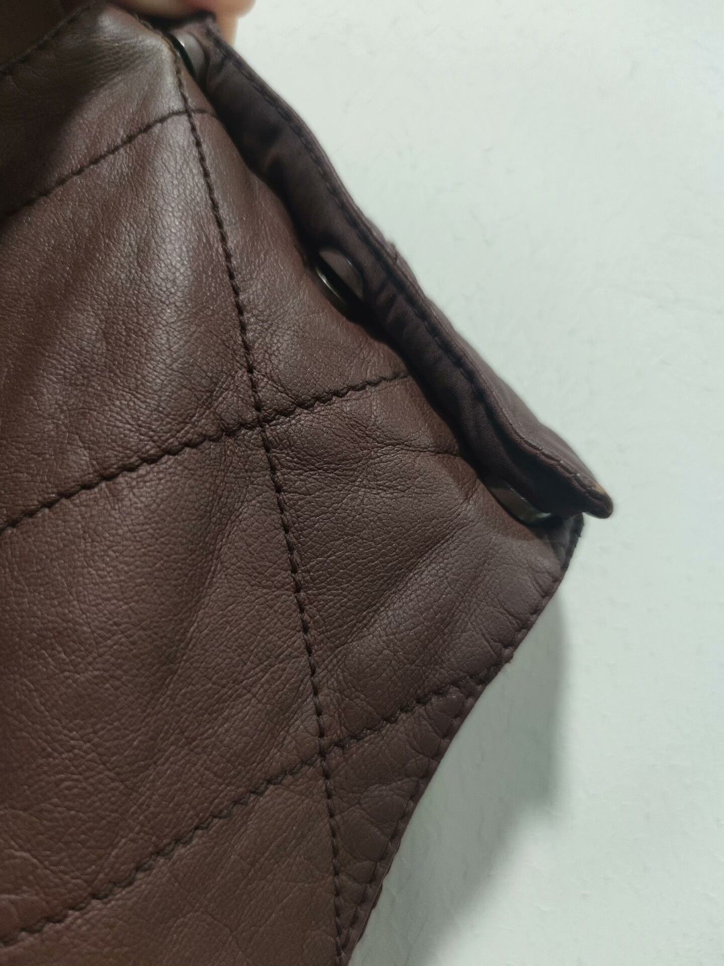 Brunello Cucinelli Brunello Cucinelli Brown Leather Vest - dmc Size US L / EU 52-54 / 3 - 2 Thumbnail