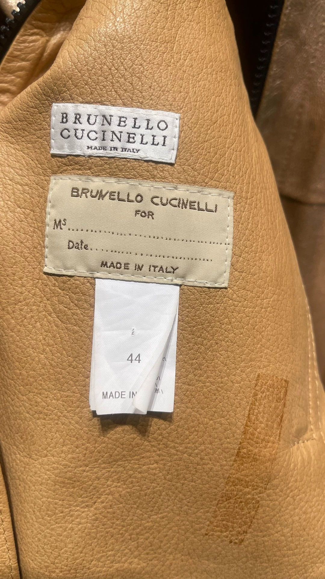 Brunello Cucinelli Brunello Cucinelli Leather Hooded Jacket - dmc Size US M / EU 48-50 / 2 - 3 Thumbnail