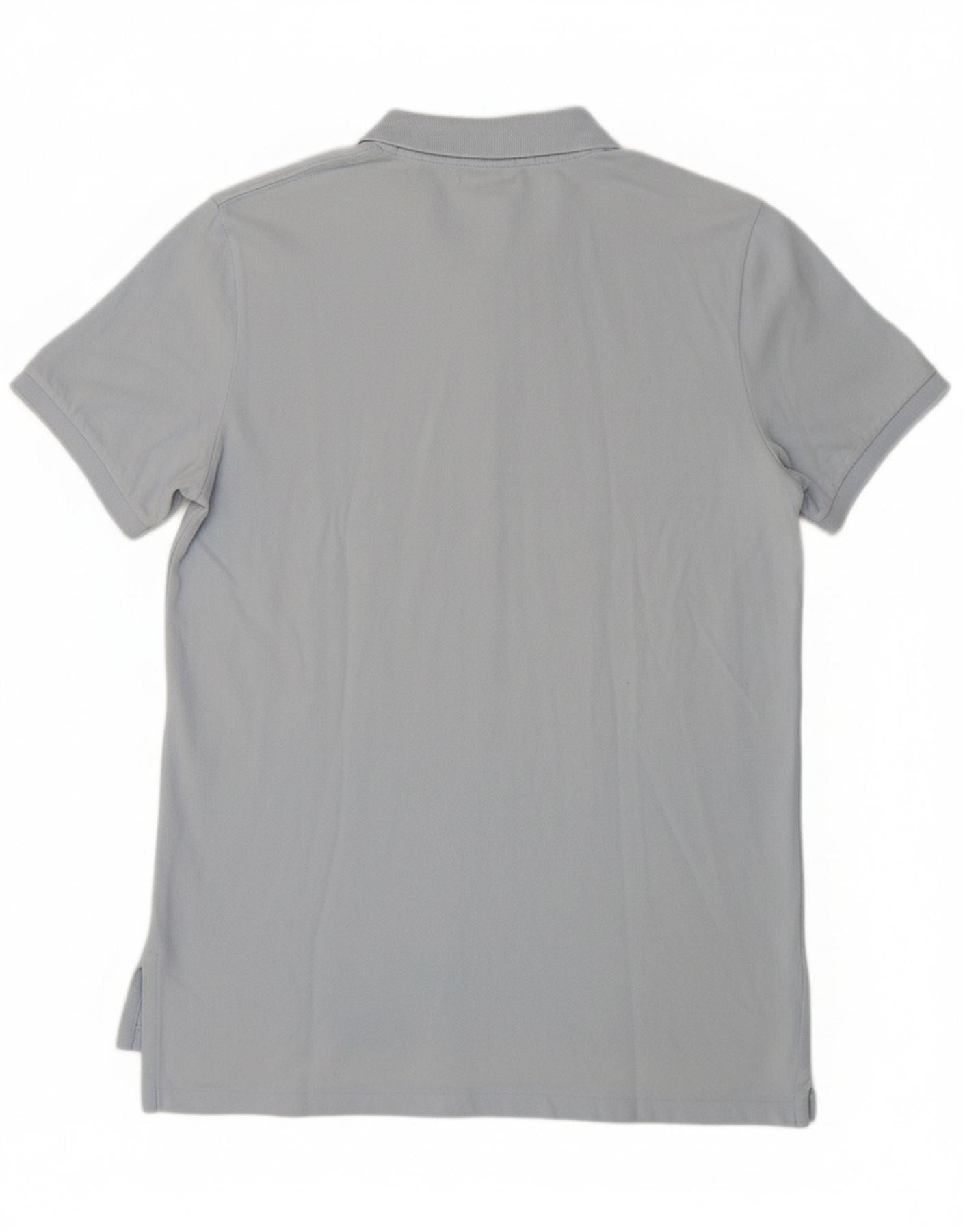 Polo Ralph Lauren Mens Custom Fit Polo Shirt Large Blue Cotton Size US XL / EU 56 / 4 - 2 Thumbnail